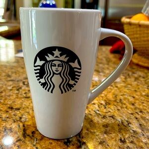Tall Starbucks coffee cup/mug
